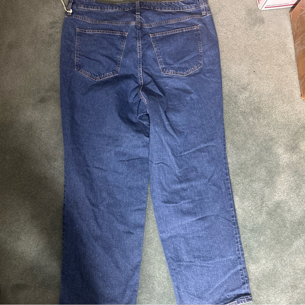 Universal Thread Blue Denim Button-Fly Jeans size… - image 5